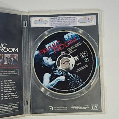 Panic Room (DVD, 2002) Kristen Stewart, Forest Whitaker, Jodie Foster Region 4