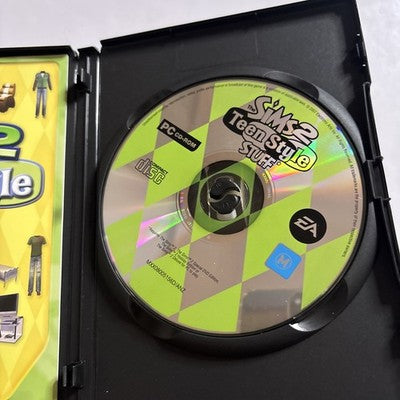The Sims 2: Teen Style Stuff Expansion (PC, CD-ROM, 2007, EA) - Includes Manual