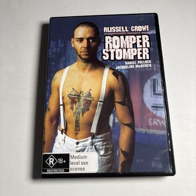 Romper Stomper (DVD, 1992) Russell Crowe Region 4