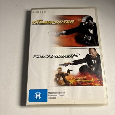 Transporter/ Transporter 2 (DVD, 2-Disc) Jason Statham Region 4