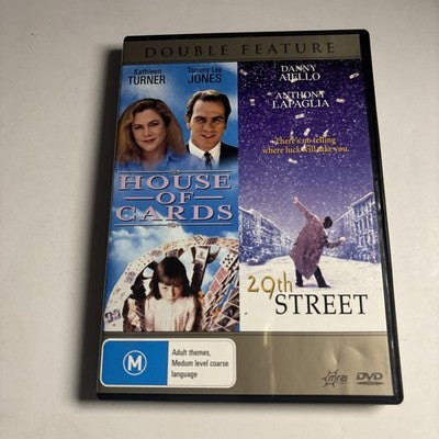 House of Cards / 29th Street (DVD, 1993) Kathleen Turner Region 4