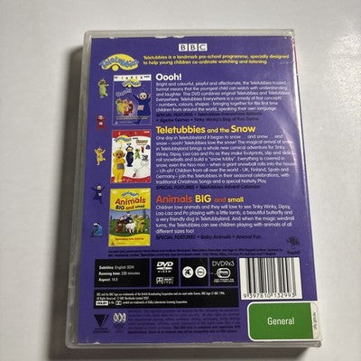 Teletubbies - Oooh, Teletubbies & The Snow, Animals Big & Small (DVD) Region 4