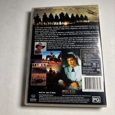 The Lighthorsemen (DVD, 1988) Jon Blake Region 4