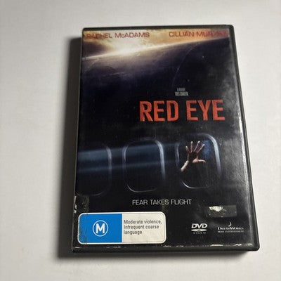 Red Eye (DVD, 2005) Cillian Murphy, Rachel McAdams Region 4,2