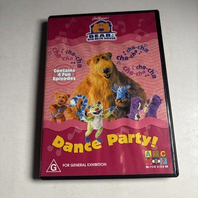 Bear in the Big Blue House - Dance Party (DVD, 1997) Region 4