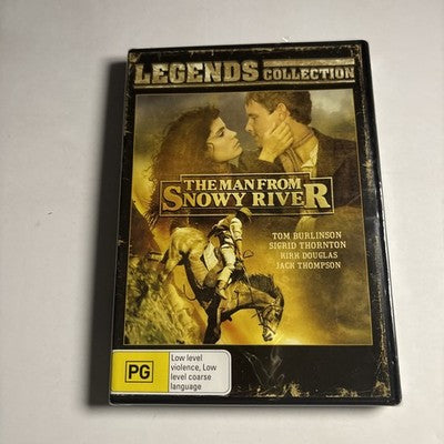 The Man from Snowy River (DVD, 1982) Sigrid Thornton Region 4 *New Sealed*