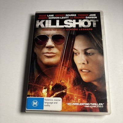 Killshot (DVD, 2008) Mickey Rourke, Brandon Mcgibbon, Hal Holbrook Region 4