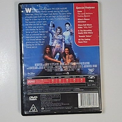 The Lizzie McGuire Movie (DVD, 2003) Hilary Duff Region 4
