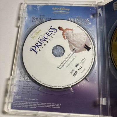 The Princess Diaries  / The Princess Diaries 2 (DVD, 2006) Region 4