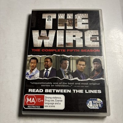 The Wire : Season 5 (DVD, 2008) Region 4
