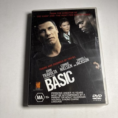 Basic (DVD, 2003) John Travolta, Samuel L Jackson Region 4