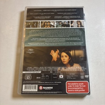 Parasite (DVD, 2019) Kang-Ho Song Kang to Ho Song Region 4 NEW