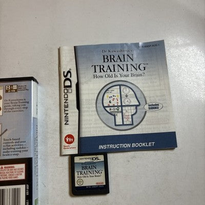 Dr Kawashima’s Brain Training Nintendo DS Manual