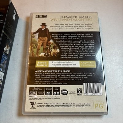 The Elizabeth Gaskell Collection DVD North & South, Wives & Daughters, Cranford