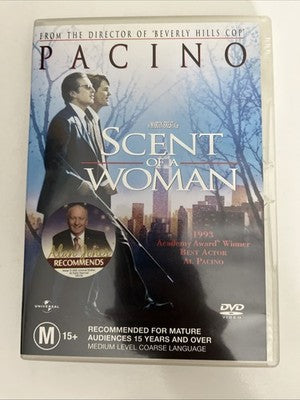 Scent of a Woman (DVD, 1992) Al Pacino, Chris O'Donnell Region 4 &2 NEW
