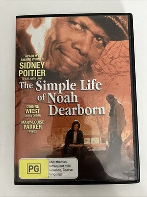 The Simple Life Of Noah Dearborn (DVD, 1999) Sidney Poitier All Regions  NEW
