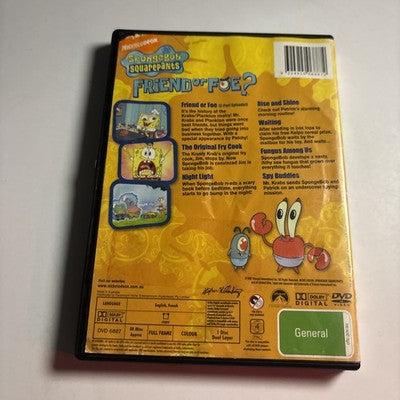 Spongebob Squarepants - Friend or Foe? (DVD, 2003) Region 4