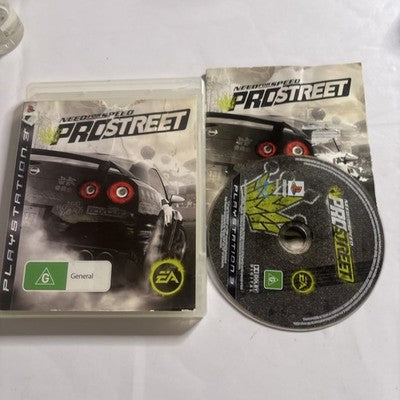 Need for Speed: ProStreet for Sony PlayStation 3 PS3 | 2007 | Manual