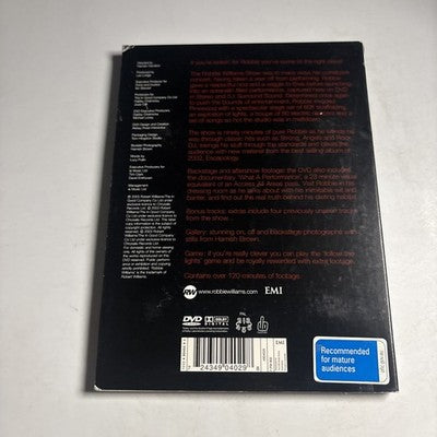Robbie Williams - The Robbie Williams Show (DVD, 2003) All Regions