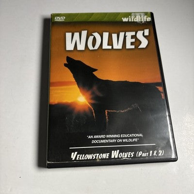 Wolves: Wildlife Yellowstone Wolves Part 1 & 2 (DVD) Documentary All Regions