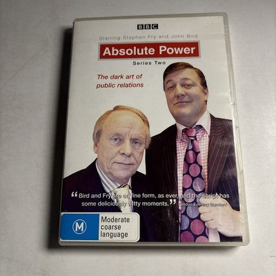Absolute Power : Season 2 (DVD, 2003) John Bird, Stephen Fry Region 4