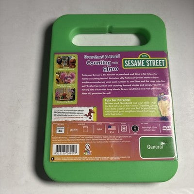 Sesame Street - Counting with Elmo : Preschool Is Cool (DVD, 2010) Region 4