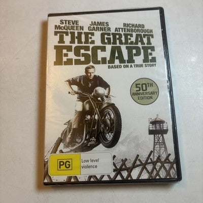 The Great Escape (DVD, 1963) Steve McQueen Region 4 *New Sealed*