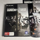 Tom Clancy's Rainbow Six Siege PC Game DVD-ROM Shooter Action Complete Manual