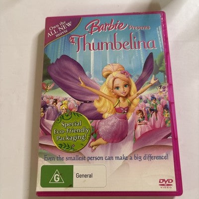 Barbie Thumbelina (DVD, 2008) Region 4,2