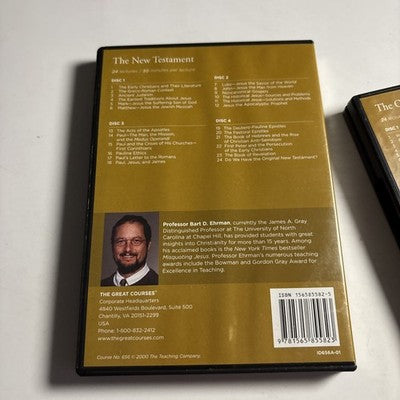Great Courses - The Old Testament / The New Testament (DVD, 8-Disc) All Regions