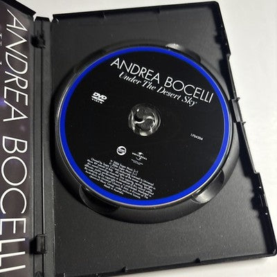Andrea Bocelli - Under the Desert Sky (DVD, 2006) All Regions