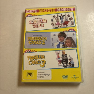 Problem Child / Problem Child 2 / Problem Child 3 (DVD, 3-Disc) Region 4,2