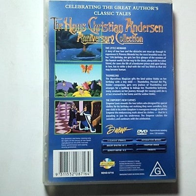 Hans Christian Andersen Anniversary Collection (DVD) Region 4