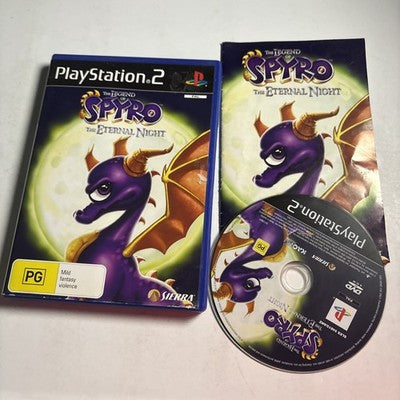 The Legend of Spyro: The Eternal Night (PS2) Manaul PAL