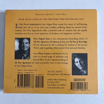 Don Miguel Ruiz – The Four Agreements (A Practical Guide To Personal Freedom) CD