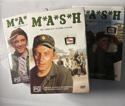 Mash : Season 1 2 3 (DVD, 1972) Region 4