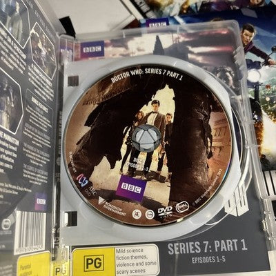 Doctor Who : Series 7 : Part 1 & 2 (DVD, 2011, 5-Disc) Region 4