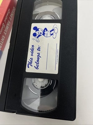 Disney Family Entertainment Club  Limited Edition Vol 2 (VHS, 1995) PAL