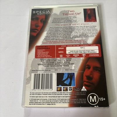 The X-Files Movie : Special Edition (DVD, 1998) Region 4 NEW