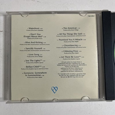 Simple Minds – Glittering Prize 81/92 (CD, 1992) Australasia 7865082