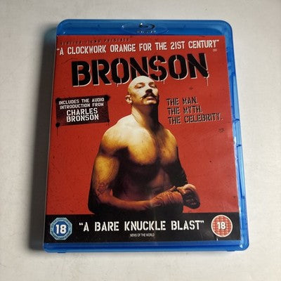 Bronson (Bluray, 2009) Tom Hardy, Charles Bronson Region B