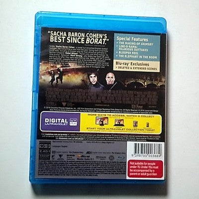 Grimsby (Blu-ray, 2016) Sacha Baron Cohen, Rebel Wilson Region B