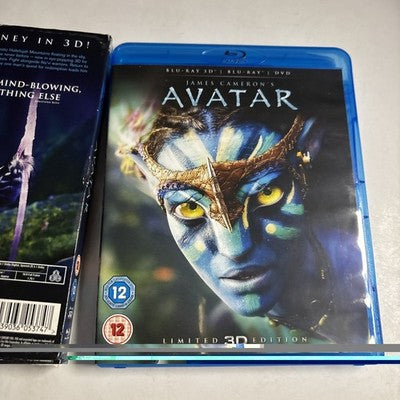 Avatar 3D Edition (Bluray + DVD, 2009) All Regions