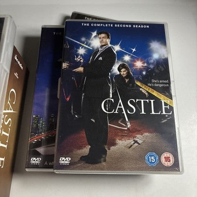 Castle : Season 1 2 3 4 5 6 (DVD, 2009, 33-Disc) Region 2