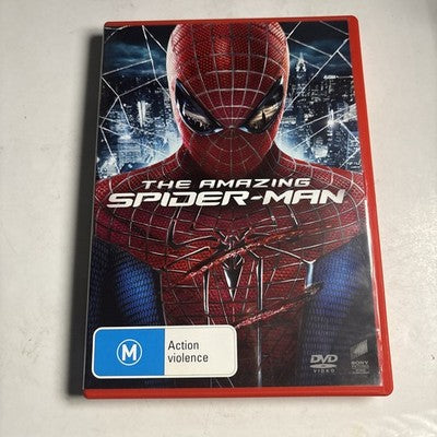 The Amazing Spider-Man (DVD, 2012) , Andrew Garfield, Emma Stone, Region 4,2