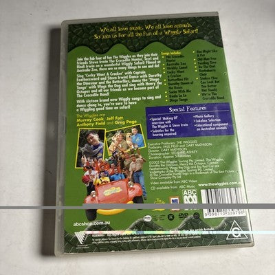 The Wiggles - Wiggly Safari (DVD, 2002) Steve Irwin  Region 4