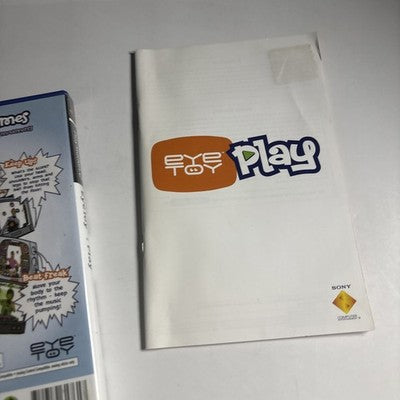 EyeToy: Play (Sony PlayStation 2, 2003) Ps2 Manual PAL