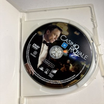 Casino Royale (DVD, 2006) Daniel Craig Region 4