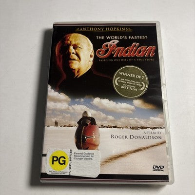 The World's Fastest Indian (DVD, 2005) Anthony Hopkins Region 4