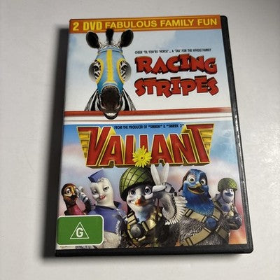 Racing Stripes / Valiant (DVD, 2005) Region 4